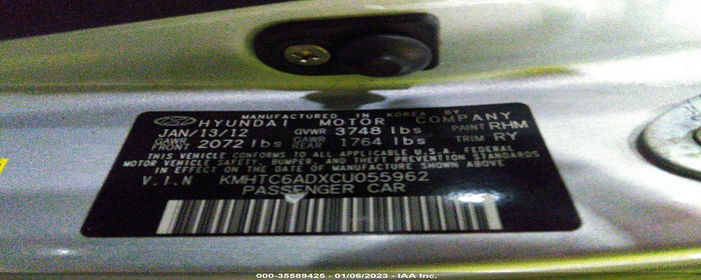 KMHTC6ADXCU055962 2012 HYUNDAI VELOSTER photo no. 9