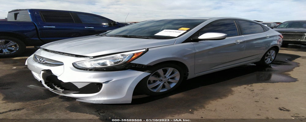 KMHCU4AE0EU764963 2014 HYUNDAI ACCENT photo no. 2