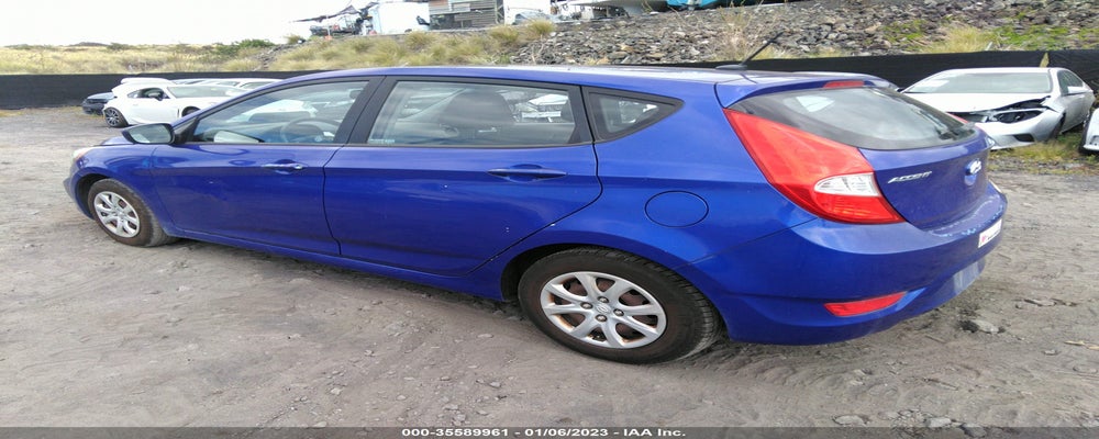 KMHCT5AE8CU042596 2012 HYUNDAI ACCENT photo no. 3
