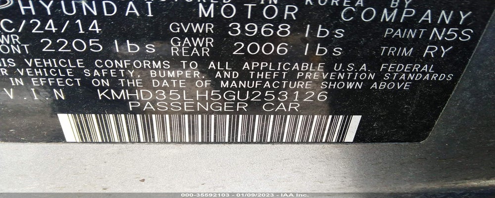 KMHD35LH5GU253126 2016 HYUNDAI ELANTRA GT photo no. 9