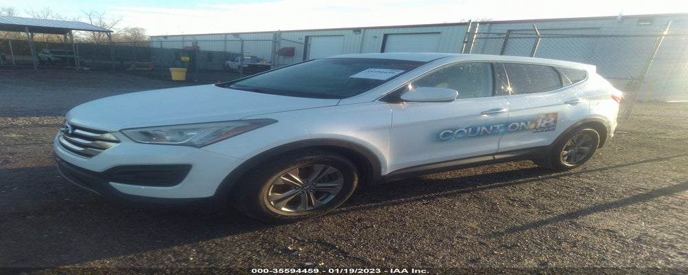 5XYZT3LB4DG026596 2013 HYUNDAI SANTA FE photo no. 2