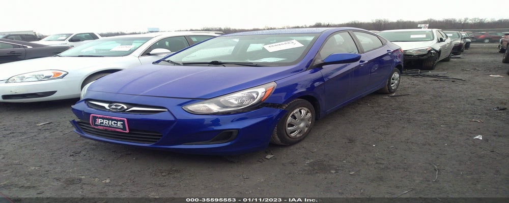 KMHCT4AE9DU552807 2013 HYUNDAI ACCENT photo no. 2