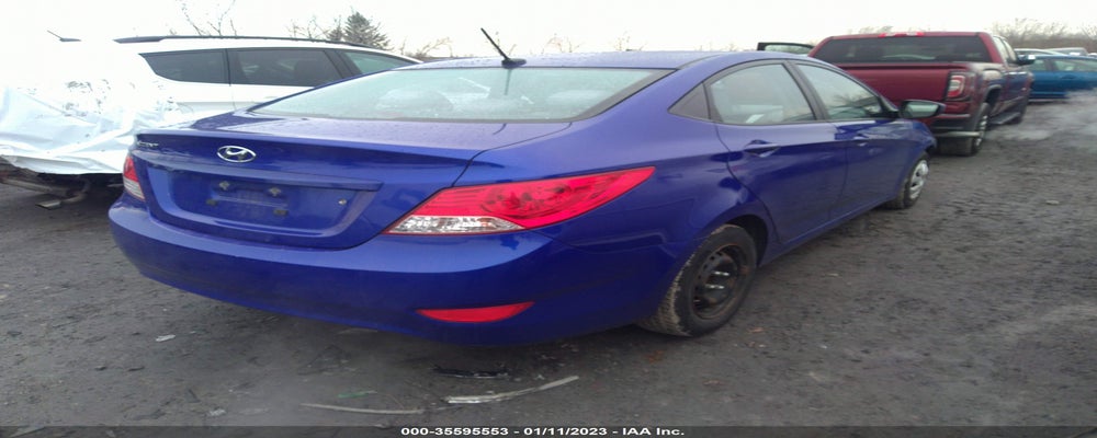 KMHCT4AE9DU552807 2013 HYUNDAI ACCENT photo no. 4