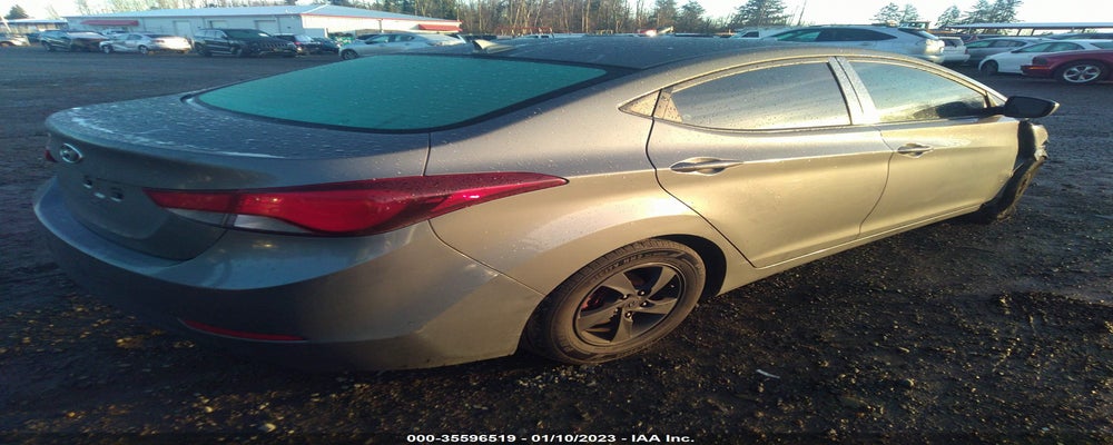 5NPDH4AEXEH465519 2014 HYUNDAI ELANTRA photo no. 4