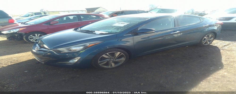 KMHDH4AE4EU143086 2014 HYUNDAI ELANTRA photo no. 2