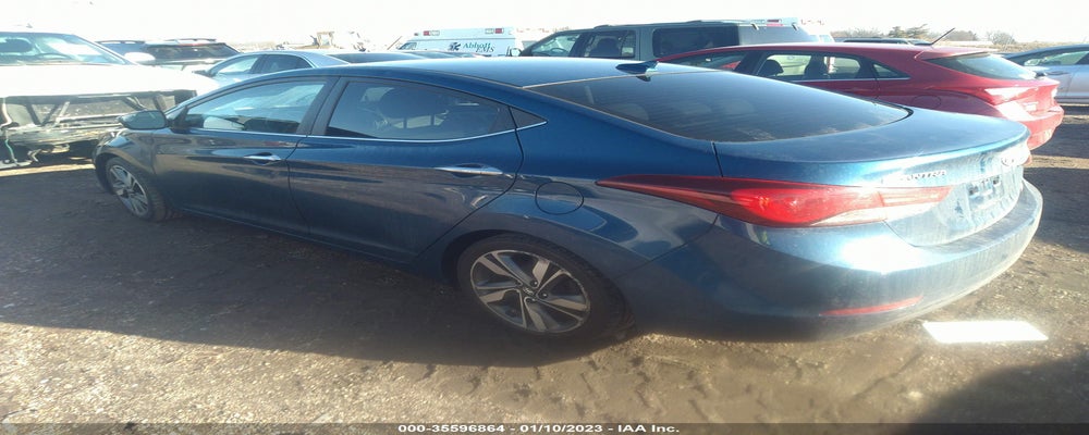 KMHDH4AE4EU143086 2014 HYUNDAI ELANTRA photo no. 3