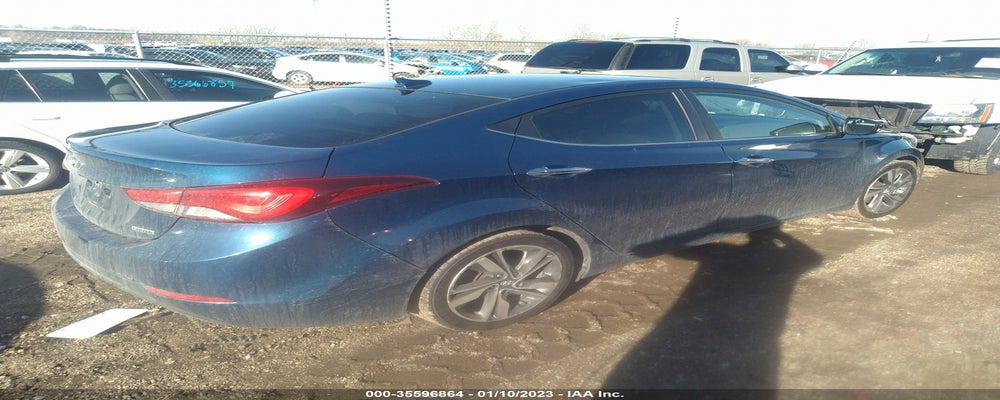 KMHDH4AE4EU143086 2014 HYUNDAI ELANTRA photo no. 4