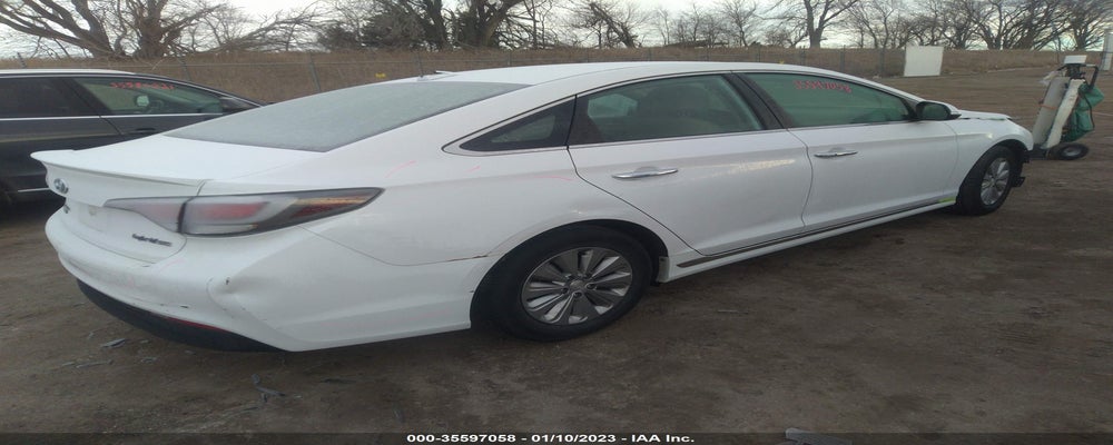 KMHE24L14HA056231 2017 HYUNDAI SONATA HYBRID photo no. 4