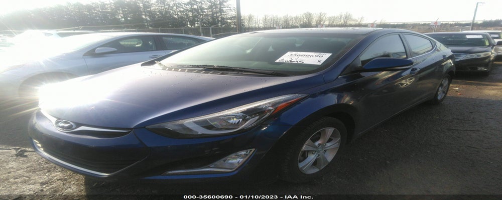5NPDH4AE8GH773615 2016 HYUNDAI ELANTRA photo no. 2