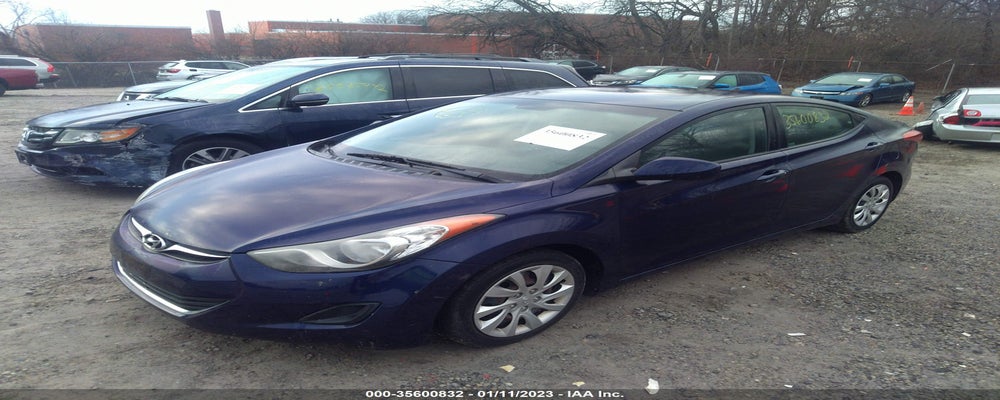 5NPDH4AE8BH031448 2011 HYUNDAI ELANTRA photo no. 2