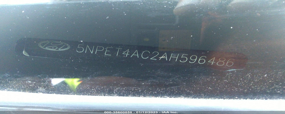 5NPET4AC2AH596486 2010 HYUNDAI SONATA photo no. 9