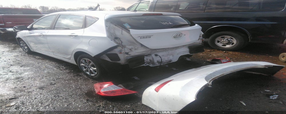 KMHCT5AE0EU144641 2014 HYUNDAI ACCENT photo no. 3