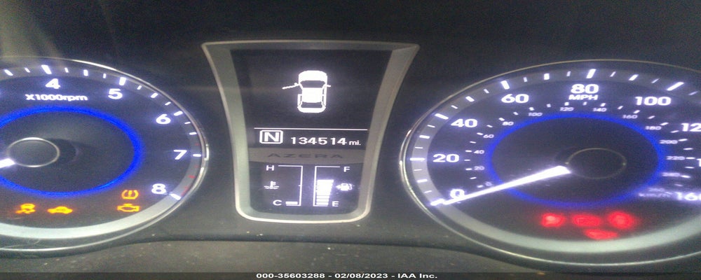 KMHFG4JG1DA328628 2013 HYUNDAI AZERA photo no. 7
