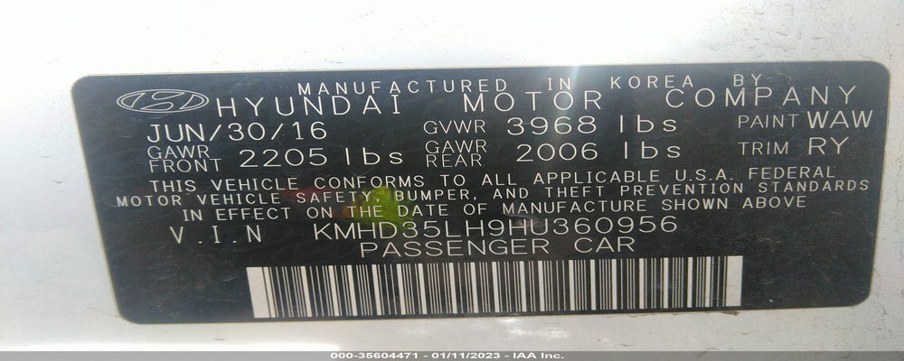KMHD35LH9HU360956 2017 HYUNDAI ELANTRA GT photo no. 9