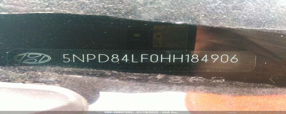 5NPD84LF0HH184906 2017 HYUNDAI ELANTRA photo no. 9