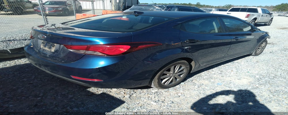 5NPDH4AEXGH711083 2016 HYUNDAI ELANTRA photo no. 4