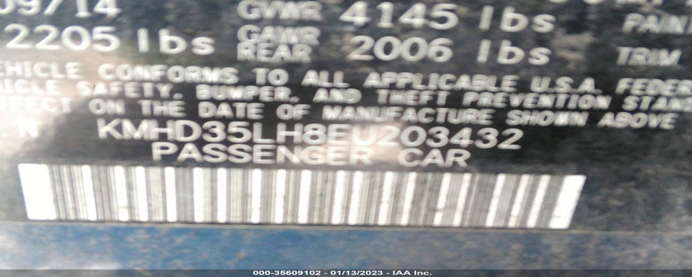 KMHD35LH8EU203432 2014 HYUNDAI ELANTRA GT photo no. 9