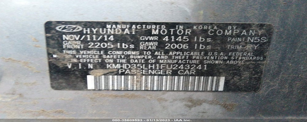KMHD35LH1FU243241 2015 HYUNDAI ELANTRA GT photo no. 9