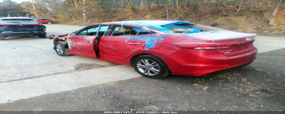 KMHD84LFXJU590862 2018 HYUNDAI ELANTRA photo no. 3