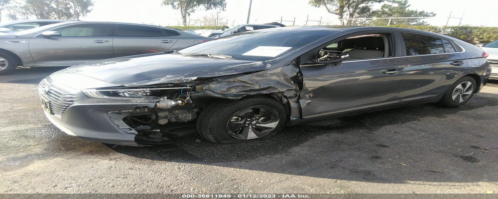 KMHC75LC0JU061477 2018 HYUNDAI IONIQ HYBRID photo no. 2