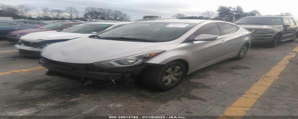5NPDH4AE8GH786896 2016 HYUNDAI ELANTRA photo no. 2
