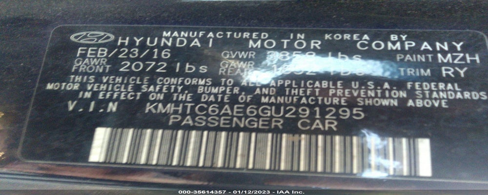 KMHTC6AE6GU291295 2016 HYUNDAI VELOSTER photo no. 9