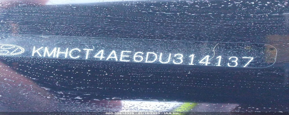KMHCT4AE6DU314137 2013 HYUNDAI ACCENT photo no. 9