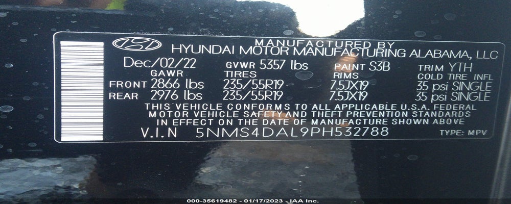 5NMS4DAL9PH532788 2023 HYUNDAI SANTA FE photo no. 9