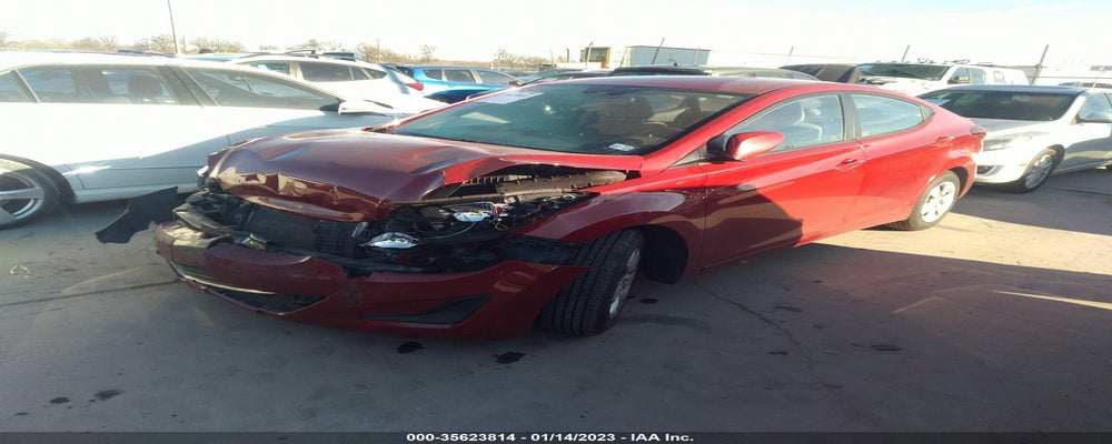 KMHDH4AE3GU584615 2016 HYUNDAI ELANTRA photo no. 2
