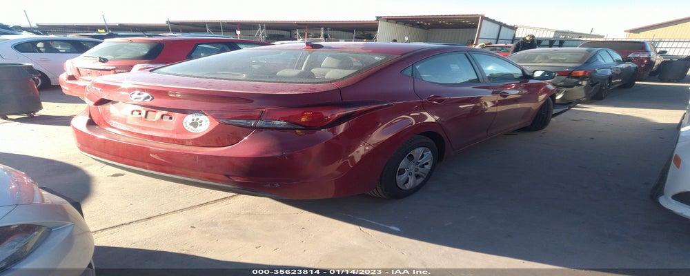 KMHDH4AE3GU584615 2016 HYUNDAI ELANTRA photo no. 4