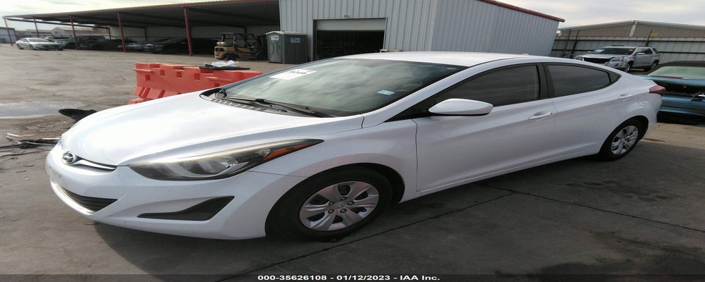5NPDH4AE0GH766576 2016 HYUNDAI ELANTRA photo no. 2