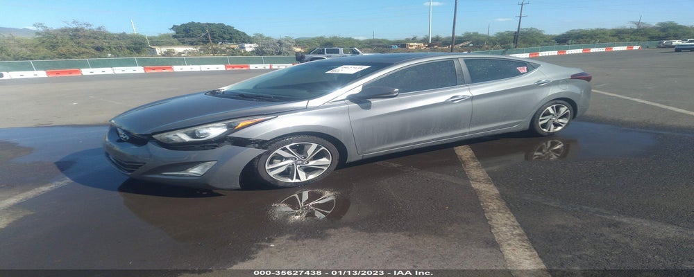 5NPDH4AE2EH528077 2014 HYUNDAI ELANTRA photo no. 2