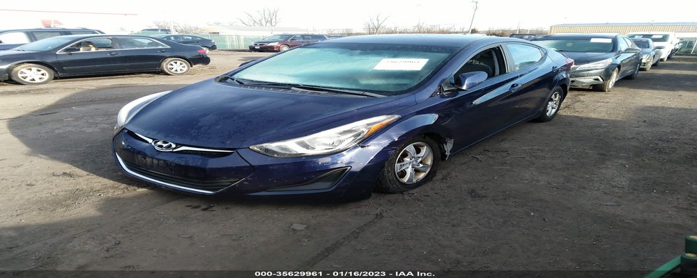 5NPDH4AE7EH529287 2014 HYUNDAI ELANTRA photo no. 2