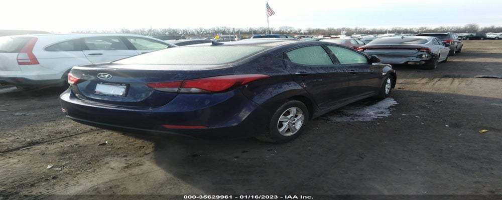 5NPDH4AE7EH529287 2014 HYUNDAI ELANTRA photo no. 4