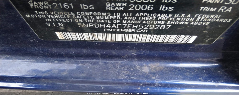5NPDH4AE7EH529287 2014 HYUNDAI ELANTRA photo no. 9