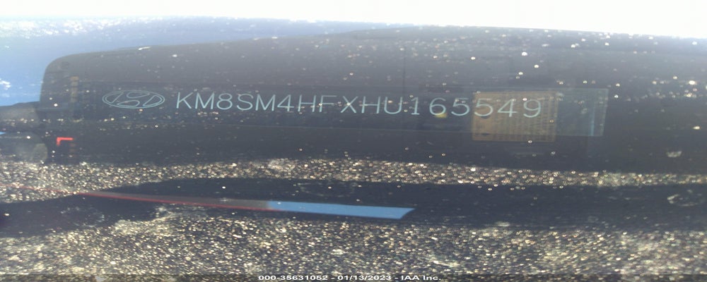 KM8SM4HFXHU165549 2017 HYUNDAI SANTA FE photo no. 9
