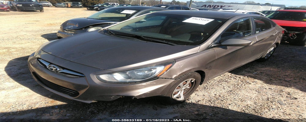 KMHCT4AEXDU435883 2013 HYUNDAI ACCENT photo no. 2