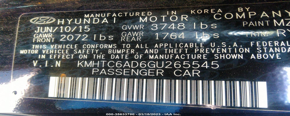 KMHTC6AD6GU265545 2016 HYUNDAI VELOSTER photo no. 9