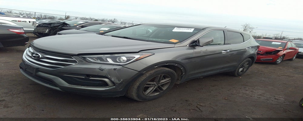 5NMZTDLB0JH084955 2018 HYUNDAI SANTA FE SPORT photo no. 2