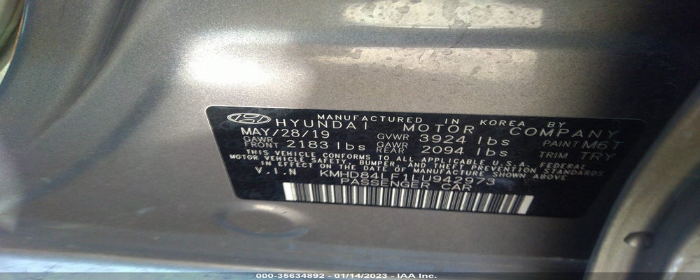 KMHD84LF1LU942973 2020 HYUNDAI ELANTRA photo no. 9
