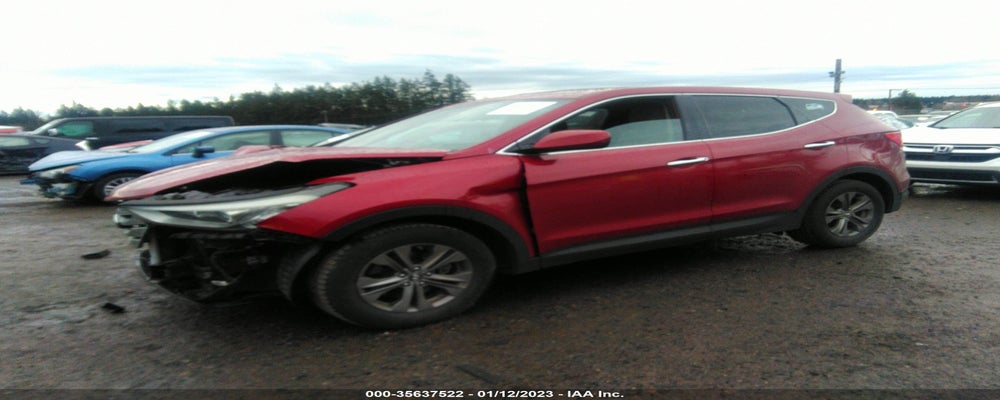 5XYZTDLBXDG060869 2013 HYUNDAI SANTA FE photo no. 2
