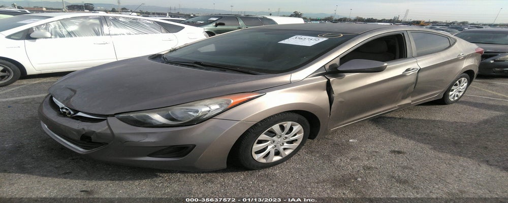 5NPDH4AE5CH135784 2012 HYUNDAI ELANTRA photo no. 2