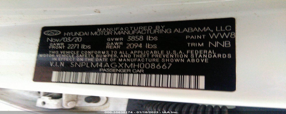 5NPLM4AGXMH008667 2021 HYUNDAI ELANTRA photo no. 9