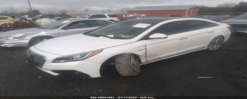 KMHE34L18GA034082 2016 HYUNDAI SONATA HYBRID photo no. 2