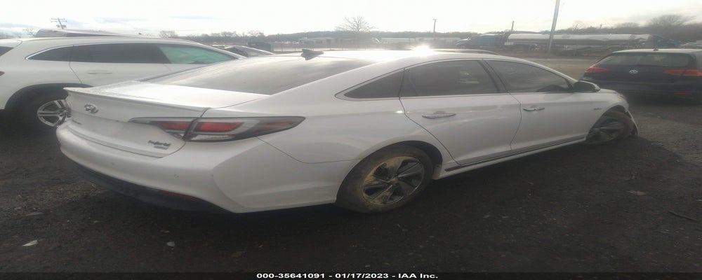 KMHE34L18GA034082 2016 HYUNDAI SONATA HYBRID photo no. 4