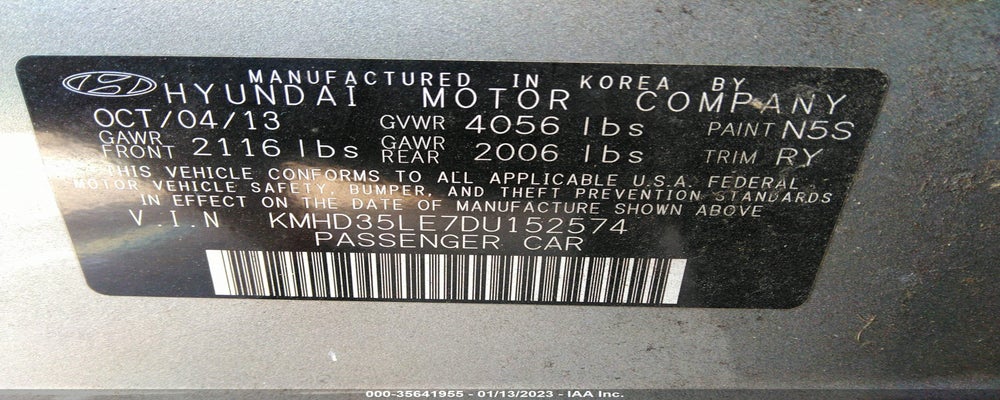 KMHD35LE7DU152574 2013 HYUNDAI ELANTRA GT photo no. 9