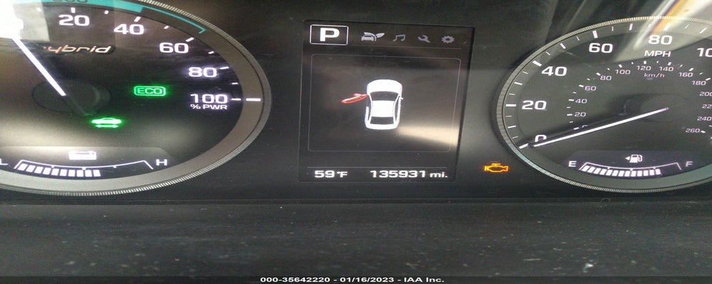 KMHE24L16GA010639 2016 HYUNDAI SONATA HYBRID photo no. 7