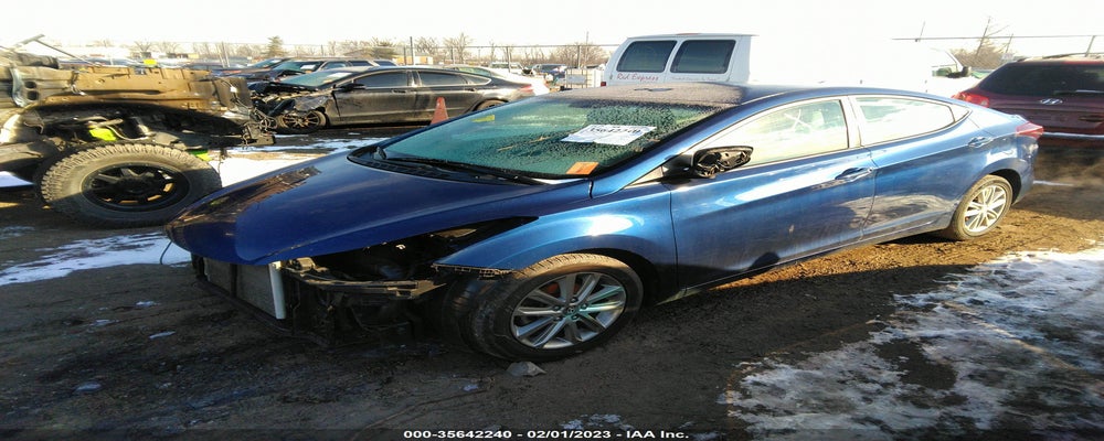 5NPDH4AE2GH703558 2016 HYUNDAI ELANTRA photo no. 2