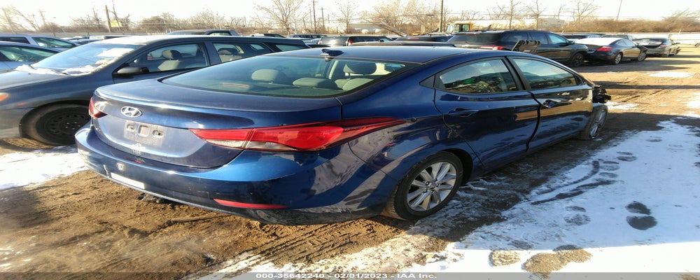 5NPDH4AE2GH703558 2016 HYUNDAI ELANTRA photo no. 4