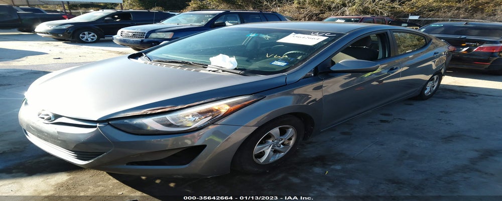 5NPDH4AE7EH456731 2014 HYUNDAI ELANTRA photo no. 2